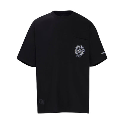 Chrome Hearts Horse Shoe Logo Pocket T-Shirt K6013