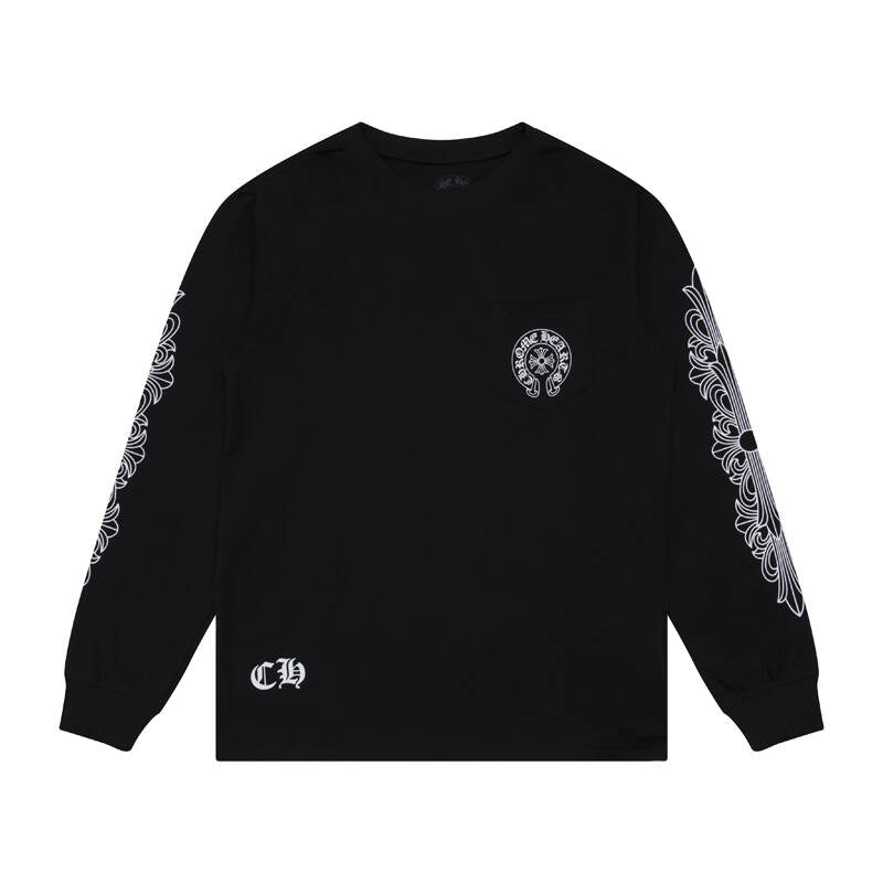 Chrome Hearts Men's Long-Sleeve T-shirtSweatshirt K8008