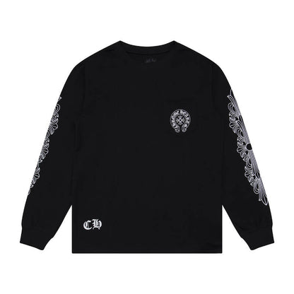 Chrome Hearts Men's Long-Sleeve T-shirtSweatshirt K8008
