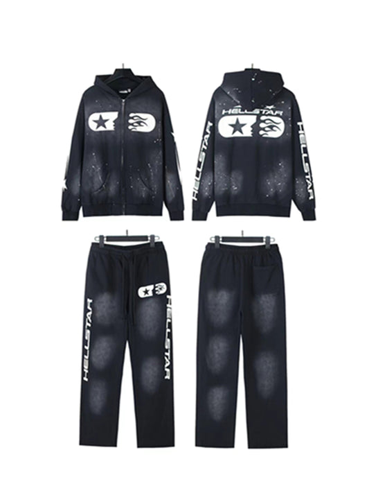Hellstar Studios New Hoodie and Pants Set