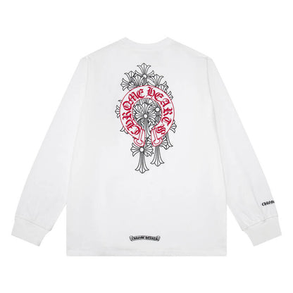 Chrome Hearts Men's Long-Sleeve T-shirtSweatshirt K8006