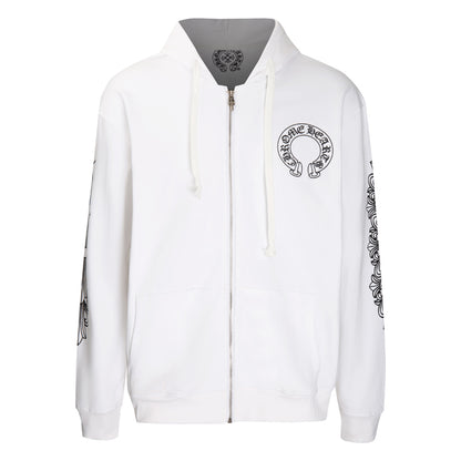Chrome Hearts New Zip Up Hoodie -5001