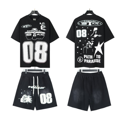 Hellstar new fashion T-shirt Suit
