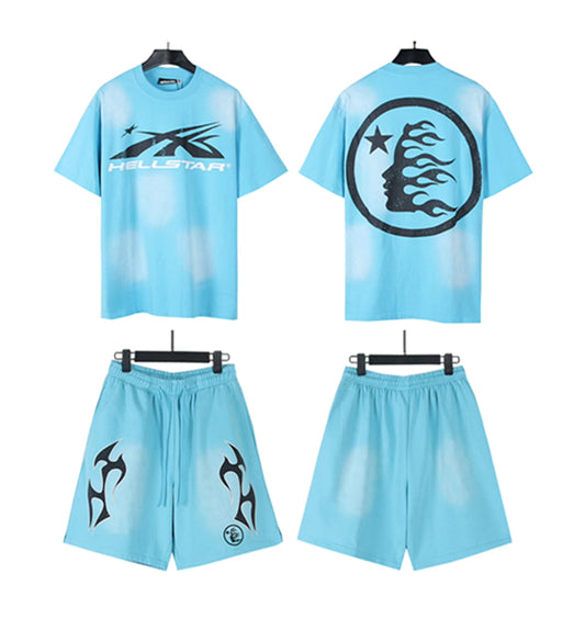Hellstar new fashion T-shirt Suit