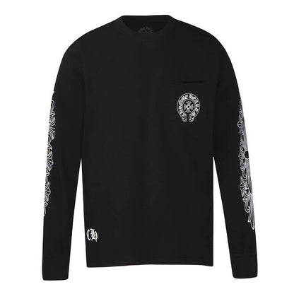 Chrome Hearts Men's Long-Sleeve T-shirtSweatshirt K8008