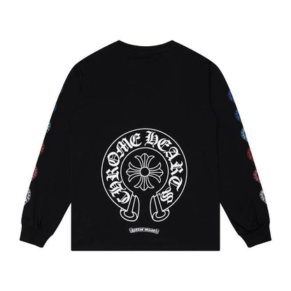 Chrome Hearts Men's Long-Sleeve T-shirtSweatshirt K8009