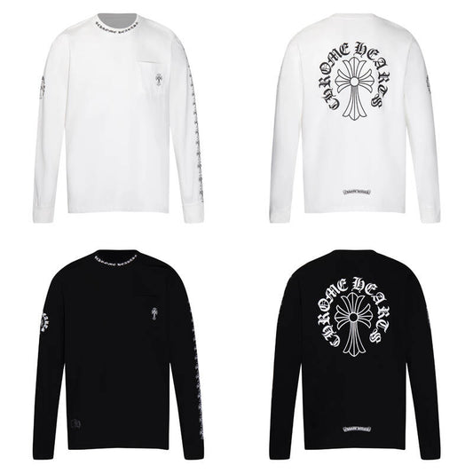 Chrome Hearts Men's Long-Sleeve T-shirtSweatshirt K9010