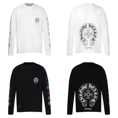 Chrome Hearts Men's Long-Sleeve T-shirtSweatshirt K8009