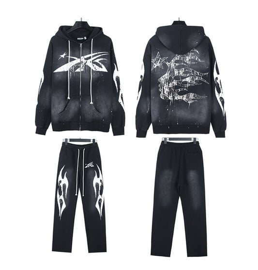 Hellstar Studios New Hoodie and Pants Set