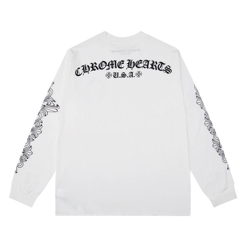 Chrome Hearts Men's Long-Sleeve T-shirtSweatshirt K8005