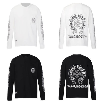 Chrome Hearts Men's Long-Sleeve T-shirtSweatshirt K8008