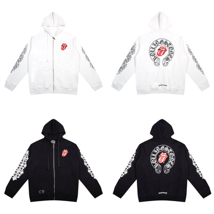 Chrome Hearts Zip Up Hoodie K5013