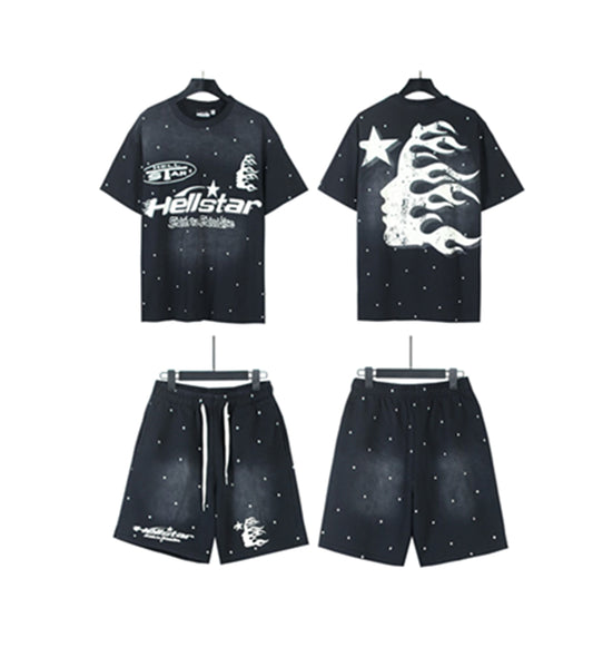 Hellstar new fashion T-shirt Suit