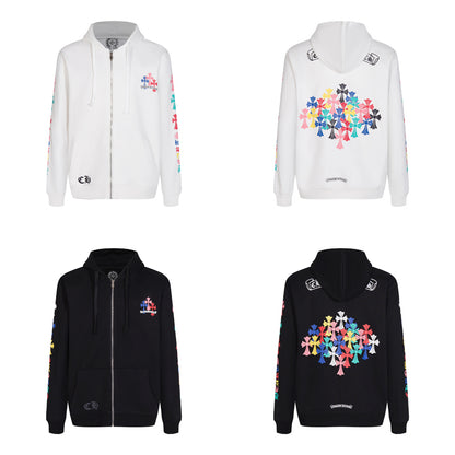Chrome Hearts New Zip Up Hoodie -5015