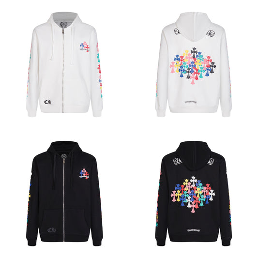 Chrome Hearts New Zip Up Hoodie -5015