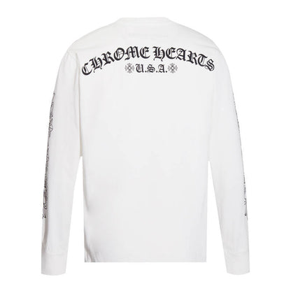 Chrome Hearts Men's Long-Sleeve T-shirtSweatshirt K8005