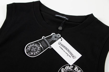 Chrome Hearts Rainbow horseshoe printtank top T-shirt P60