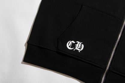 Chrome Hearts New Zip Up Hoodie -5014