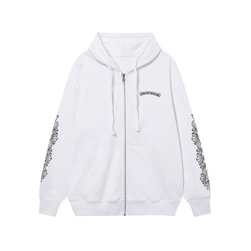 Chrome Hearts New Zip Up Hoodie -5016