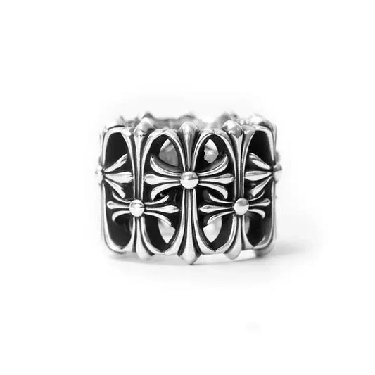 CHROME HEARTS CEMETERY RING -6