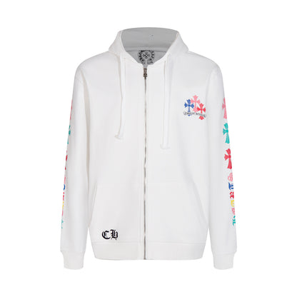 Chrome Hearts New Zip Up Hoodie -5015