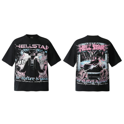 Hellstar new fashion T-shirt 1193
