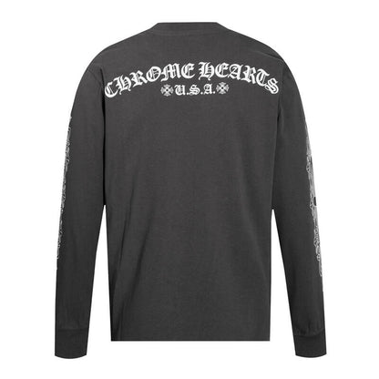 Chrome Hearts Men's Long-Sleeve T-shirtSweatshirt K8005