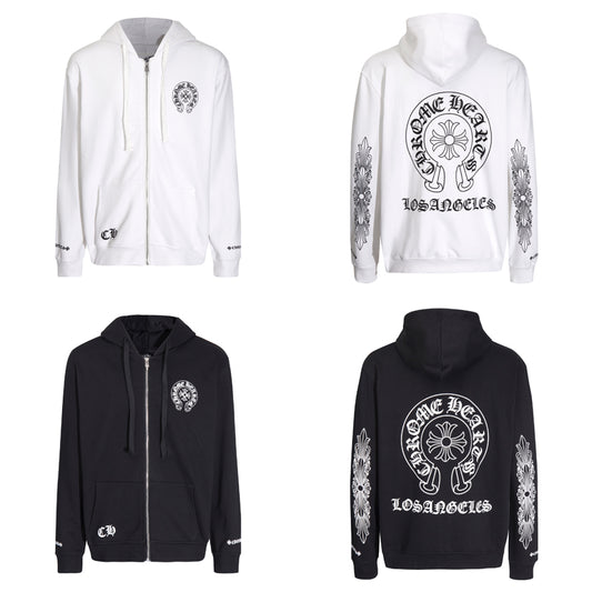 Chrome Hearts New Zip Up Hoodie -5014