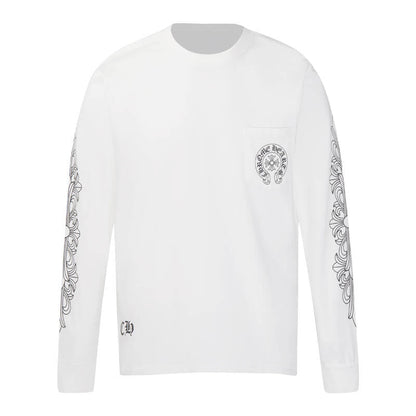Chrome Hearts Men's Long-Sleeve T-shirtSweatshirt K8008