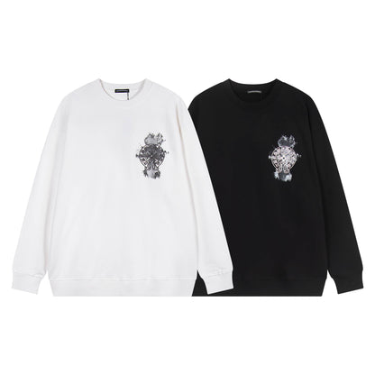 Chrome Hearts Men's Long-Sleeve T-shirtSweatshirt TQ36