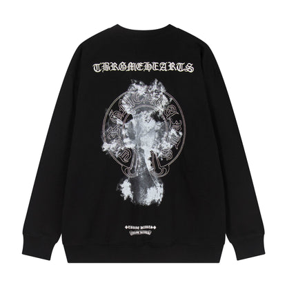 Chrome Hearts Men's Long-Sleeve T-shirtSweatshirt TQ36
