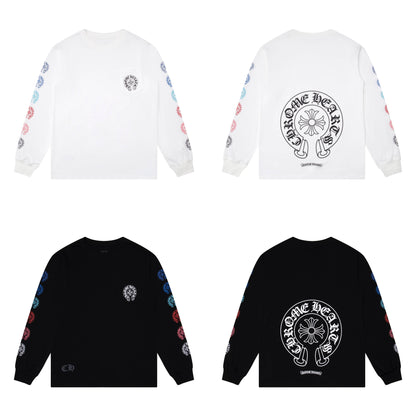 Chrome Hearts Men's Long-Sleeve T-shirtSweatshirt K8009