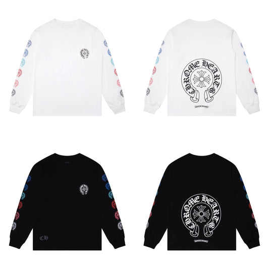 Chrome Hearts Men's Long-Sleeve T-shirtSweatshirt K8009