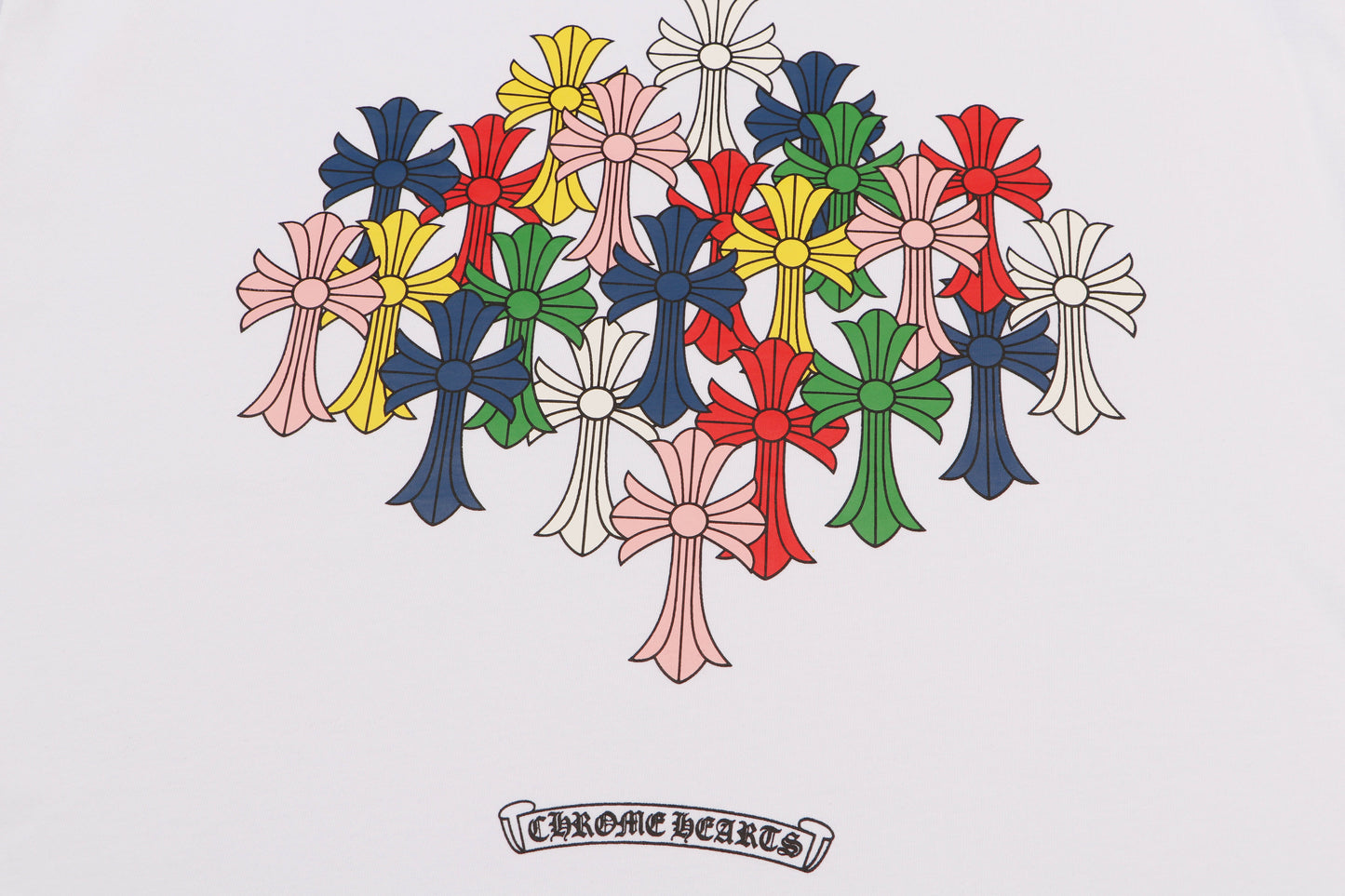 Chrome Hearts Men's Long-Sleeve T-shirtSweatshirt K8015