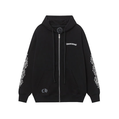 Chrome Hearts New Zip Up Hoodie -5016